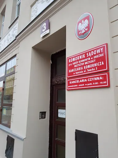 Brzychcy Krzysztof. Komornik Sądowy przy Sądzie Rejonowym w Gnieźnie